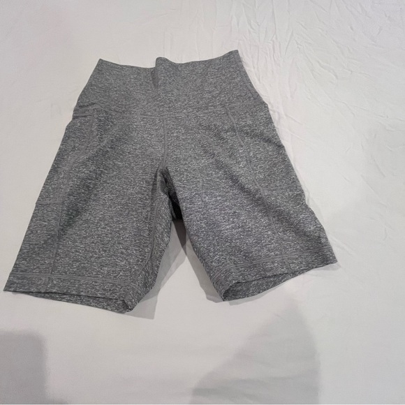 Vuori Women's Athletic Gray Shorts - Picture 2 of 2